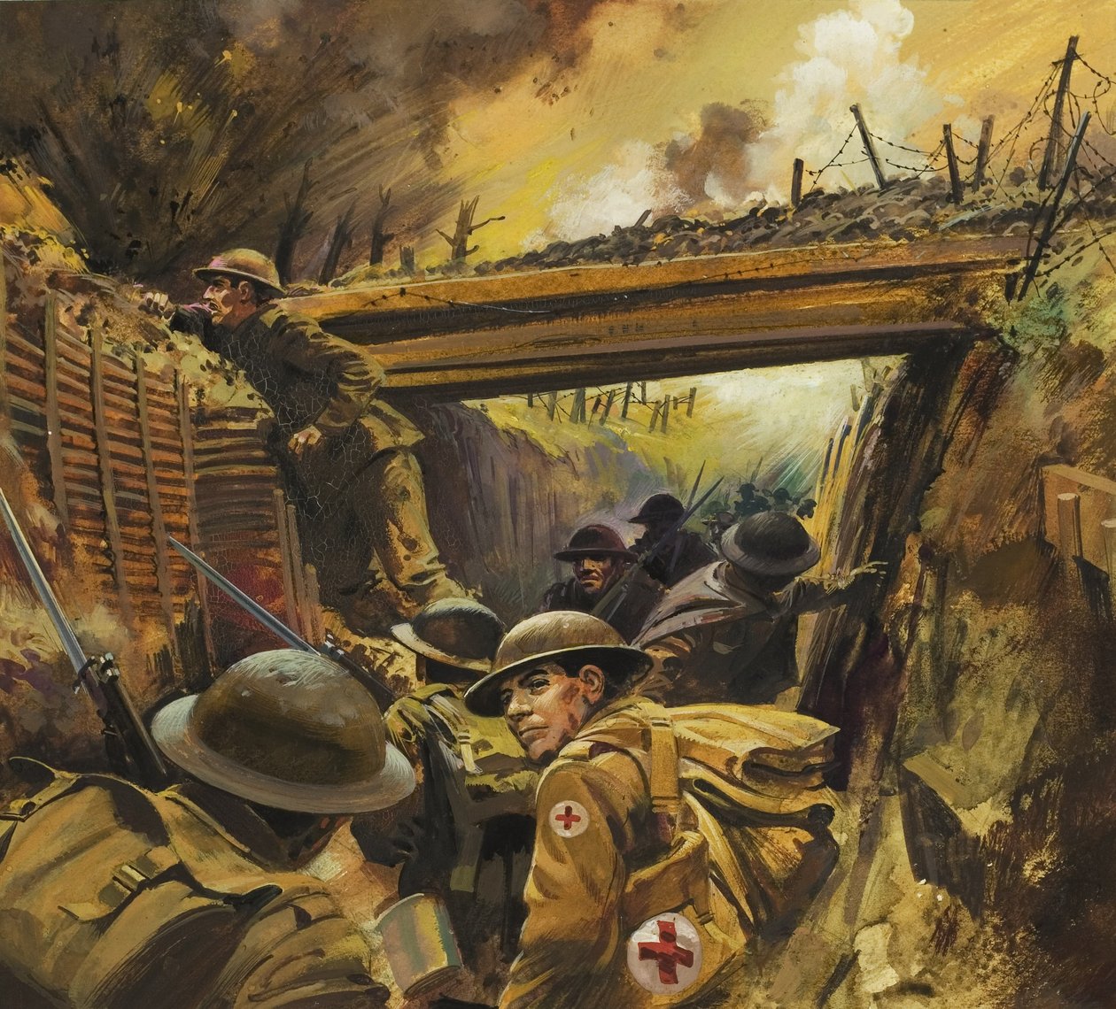 Die Schützengräben von Andrew Howat