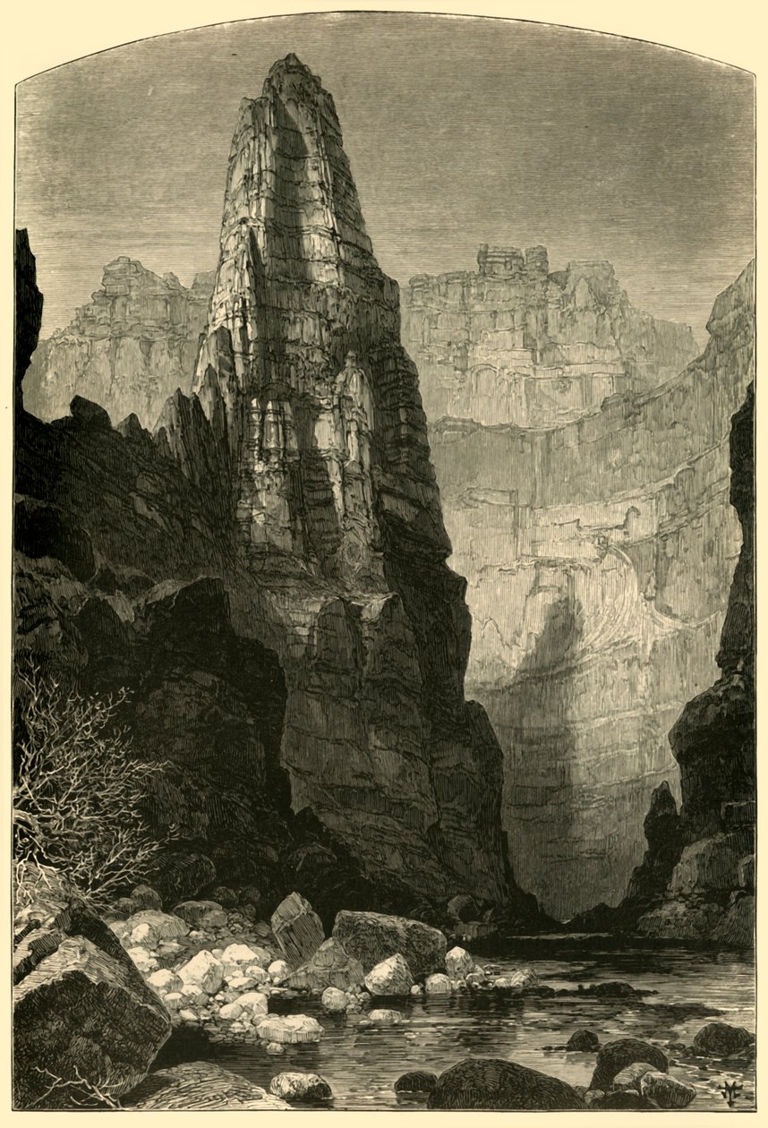 Kanab Canyon, 1874 von Andrew Varick Stout Anthony