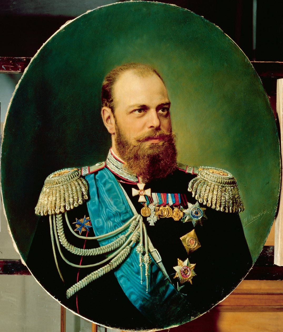 Kaiser Alexander III. (1845-94) von Andrey Nikolayevich Shilder