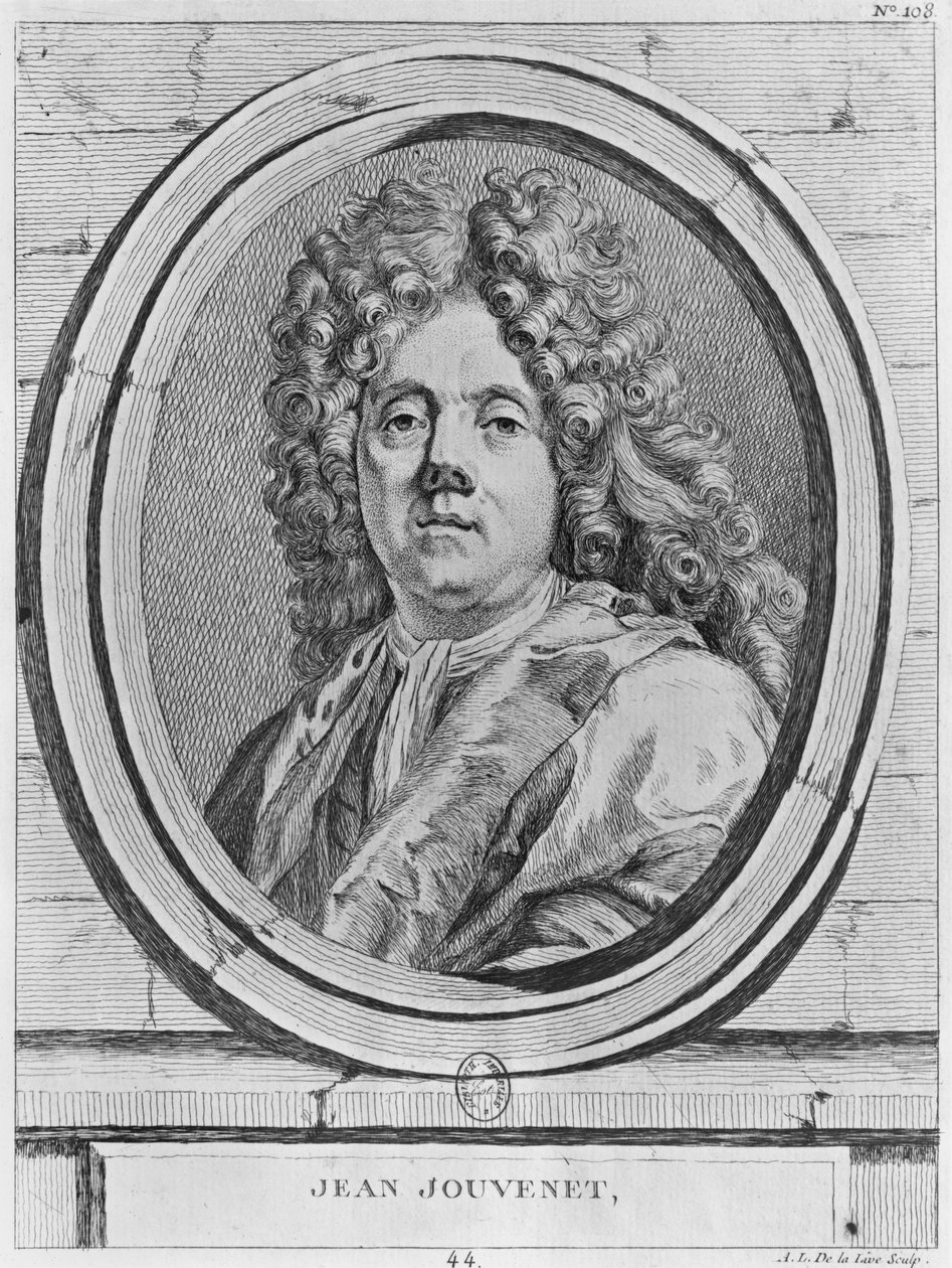 Porträt von Jean Jouvenet von Ange Laurent de Lalive de Jully
