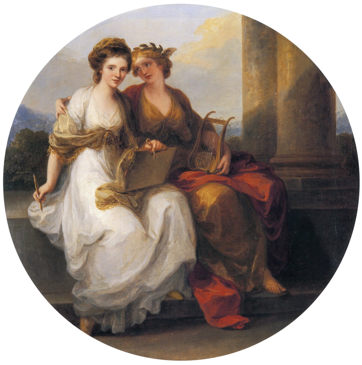 Für George Bowles Esq. Erbe, Kenwood. von Angelica Kauffmann