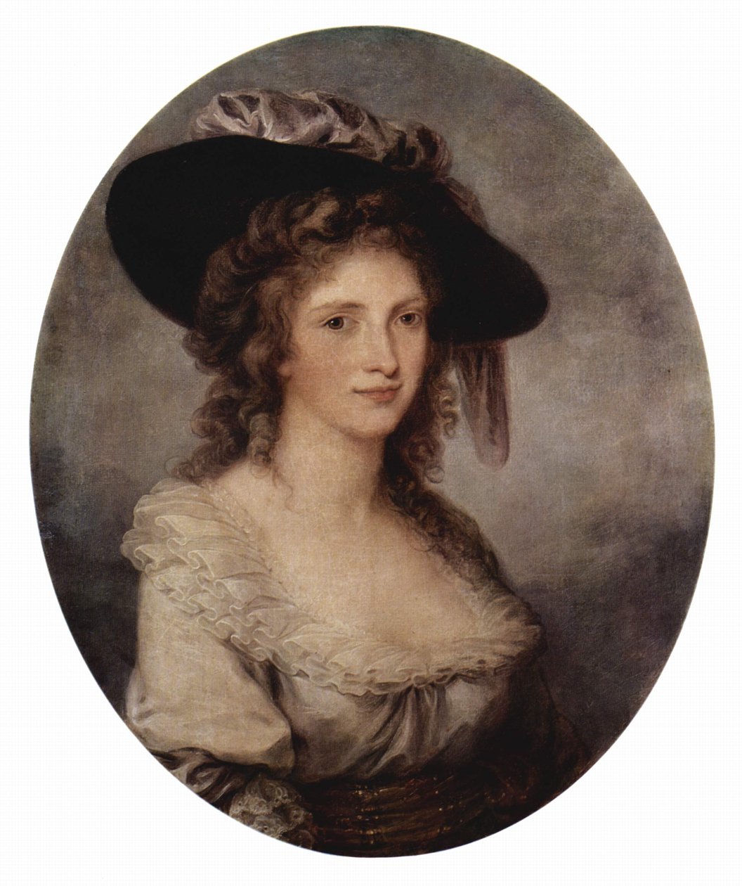 Porträt einer Frau, früher als Selbstporträt geglaubt von Angelica Kauffmann