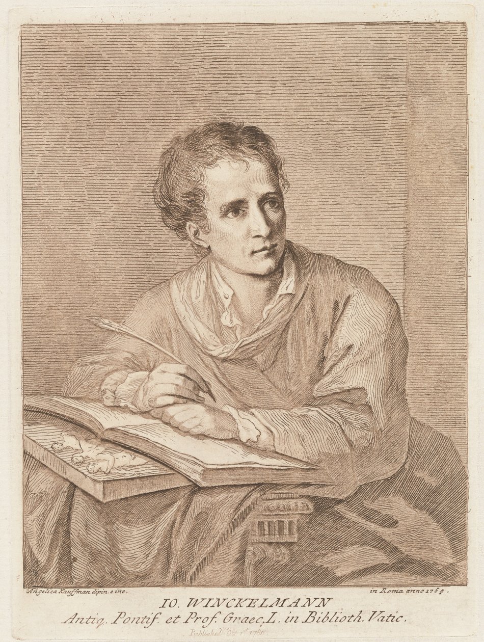 Johann Winckelmann von Angelica Kauffmann