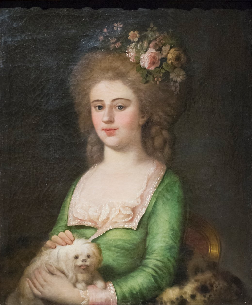 Porträt von Teresa Campori von Angelo Crescimbeni