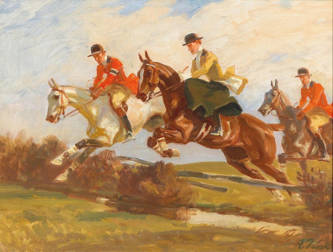 Springreiter von Angelo Jank