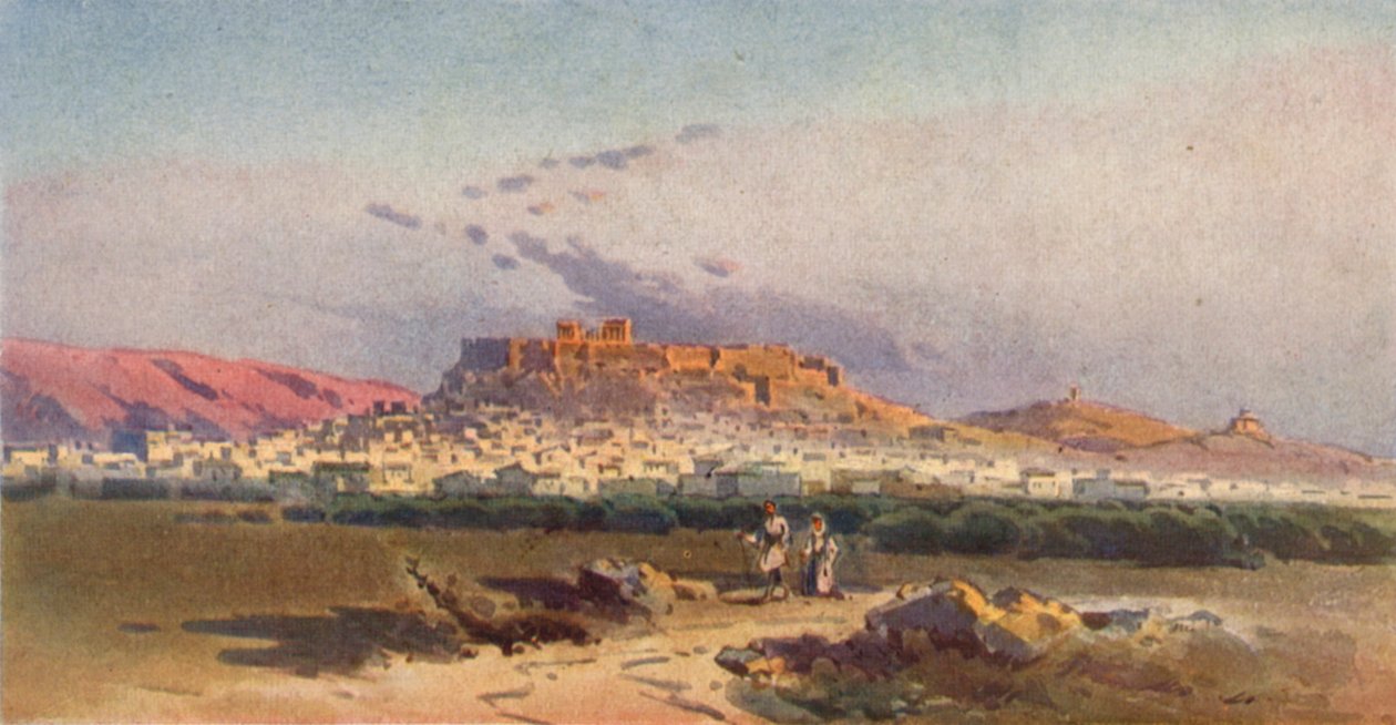 Athen und die Akropolis von Angelos Giallinos