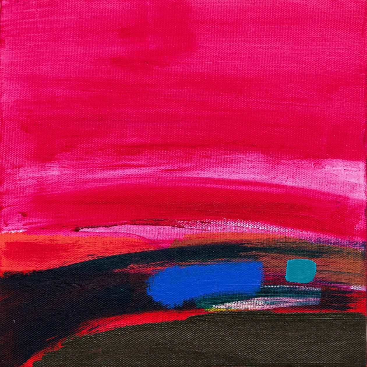 Magenta Freude, 2014 von Angie Kenber