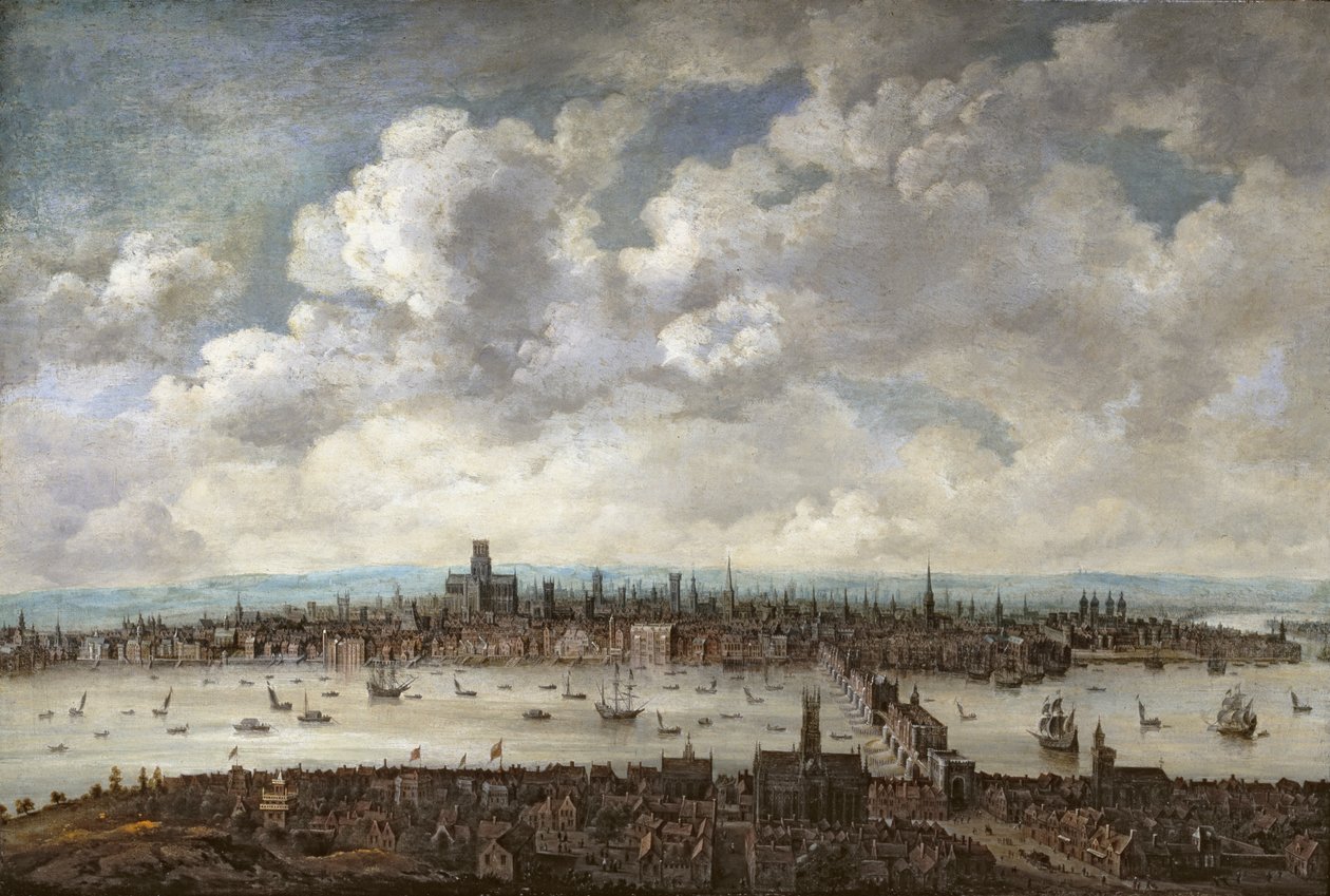 Ansicht von London von Southwark von Anglo Dutch School