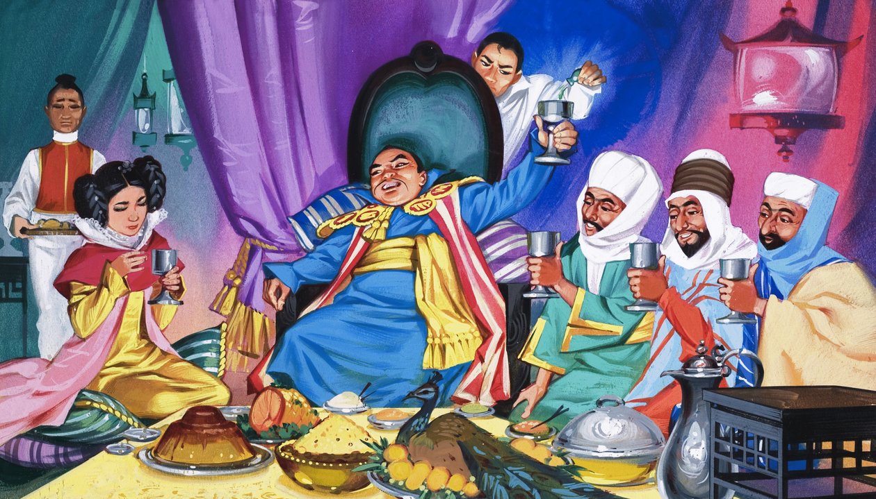 Aladdin und die Wunderlampe von Angus McBride