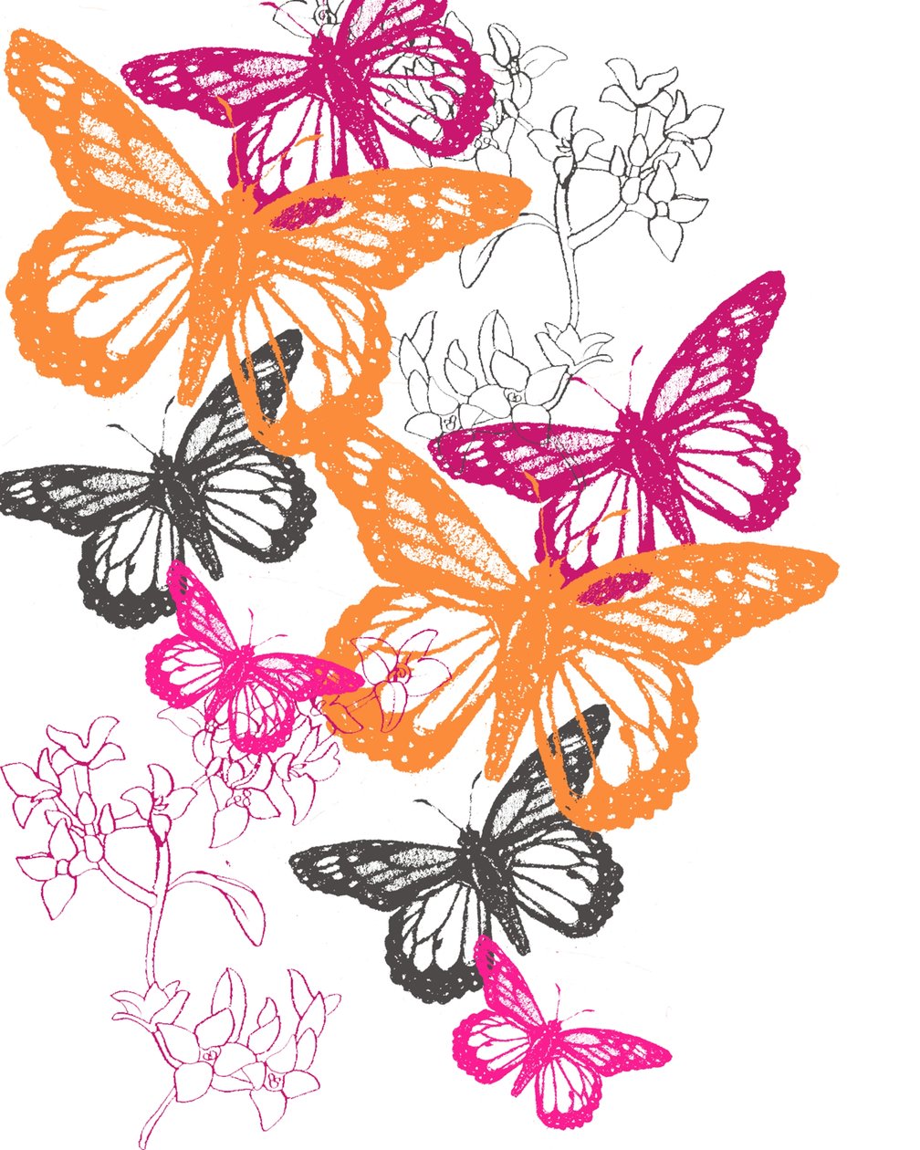 Schmetterling von Anna Platts
