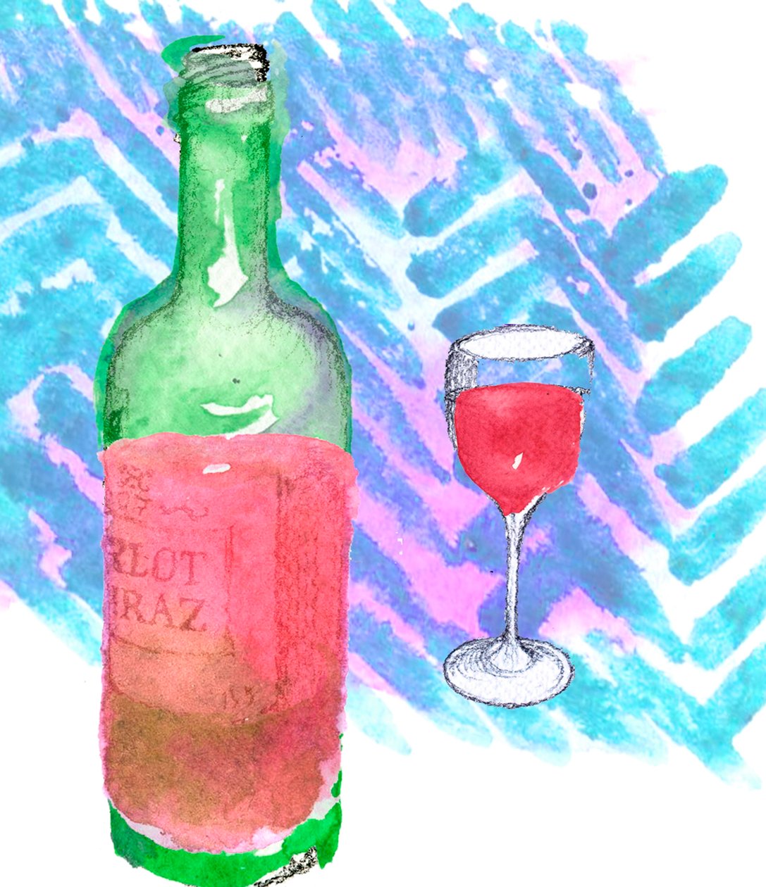 Rotwein von Anna Platts
