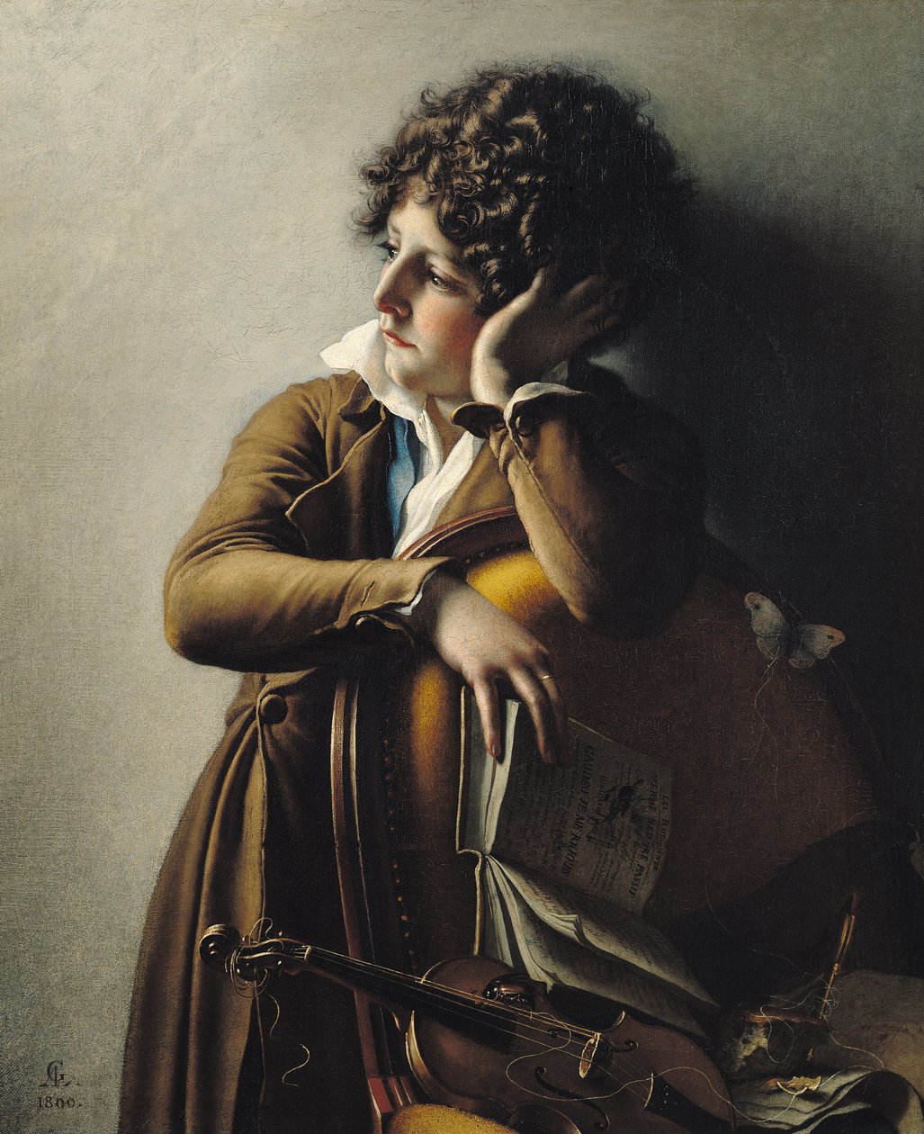 Porträt von Romainville-Trioson, 1800 von Anne Louis Girodet de Roucy Trioson