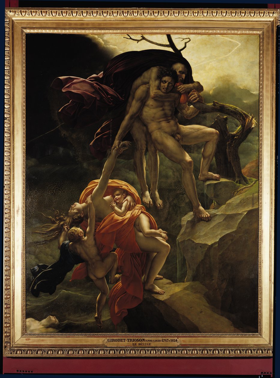 Die Sintflut, 1806 von Anne Louis Girodet de Roucy Trioson