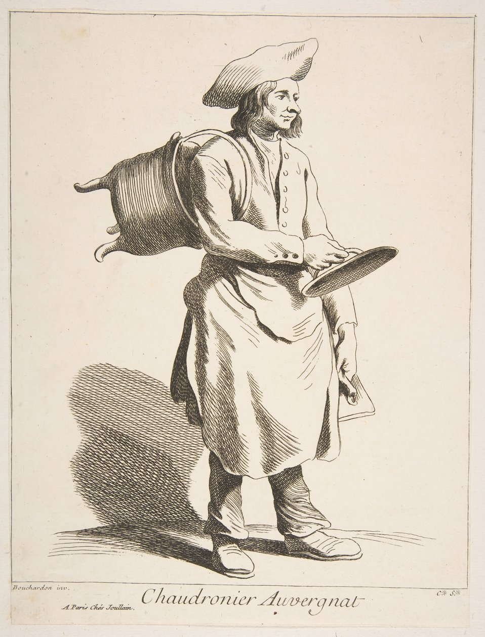 Kupferschmied aus der Auvergne, 1737 von Anne Claude Philippe de Caylus