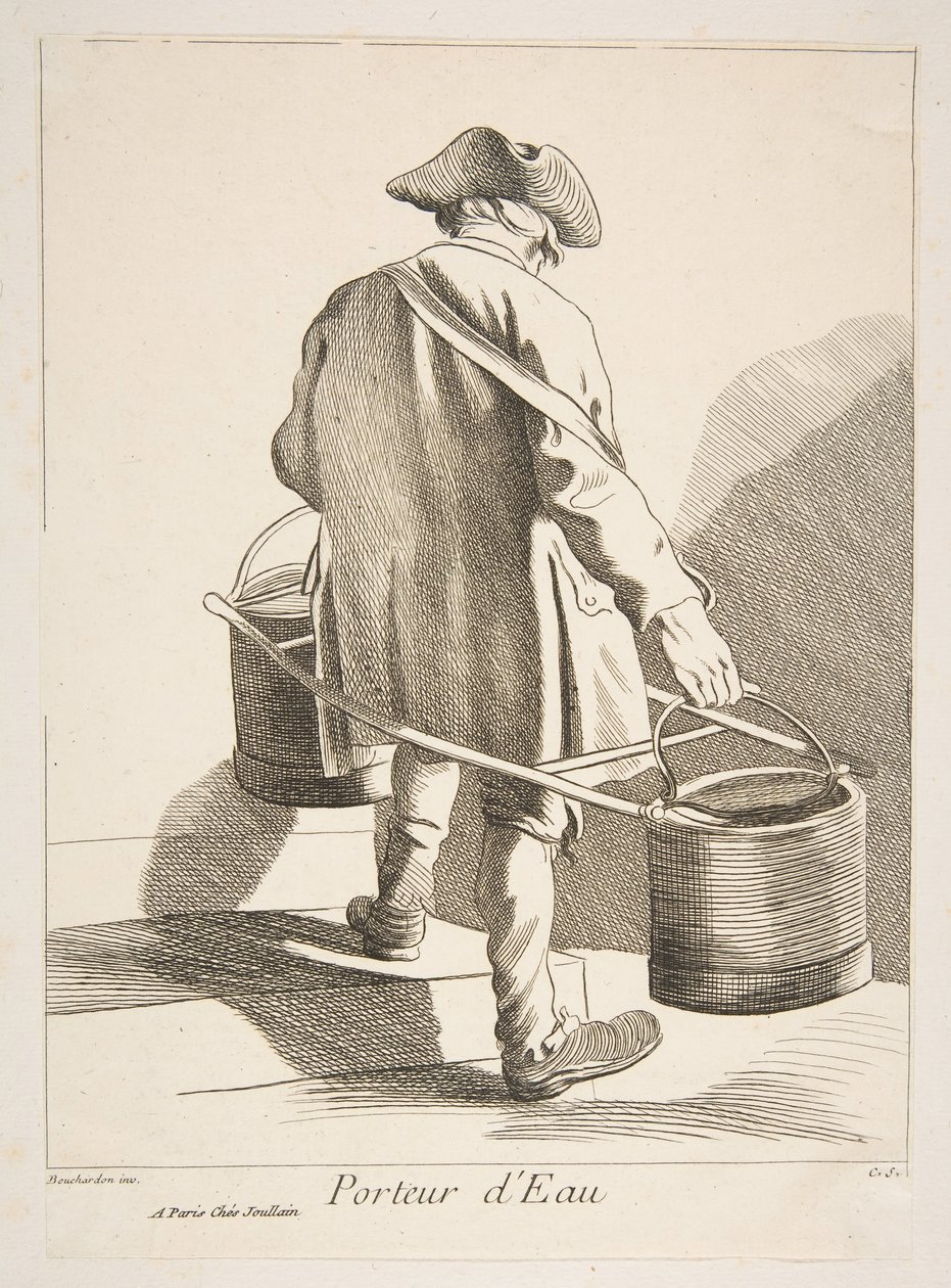 Wasserträger von Anne Claude Philippe de Caylus