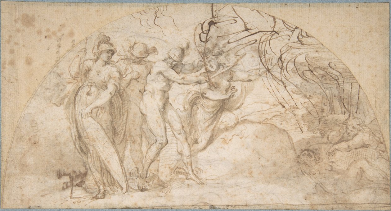Perseus enthauptet Medusa von Annibale Carracci
