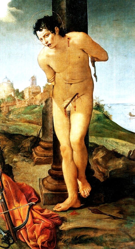 Heiliger Sebastian von Annibale Carracci