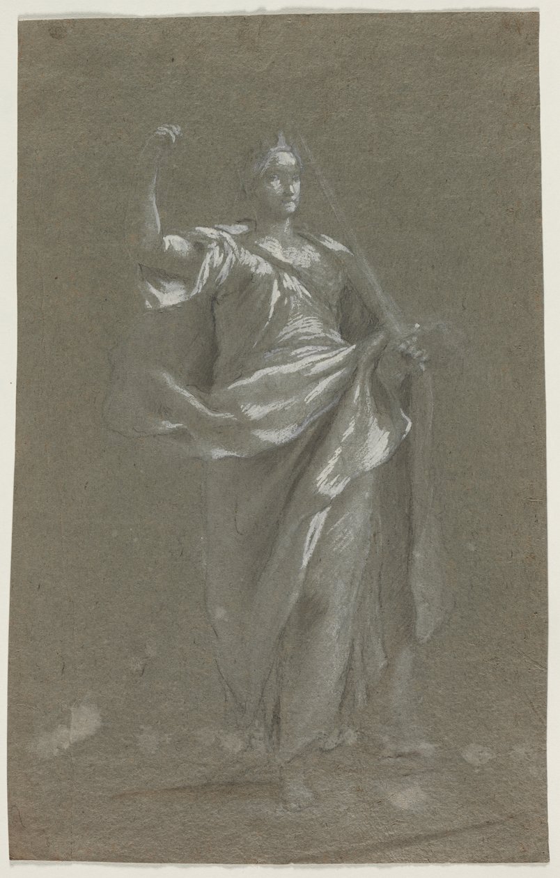 Allegorische Figur (recto und verso) von Anonymous