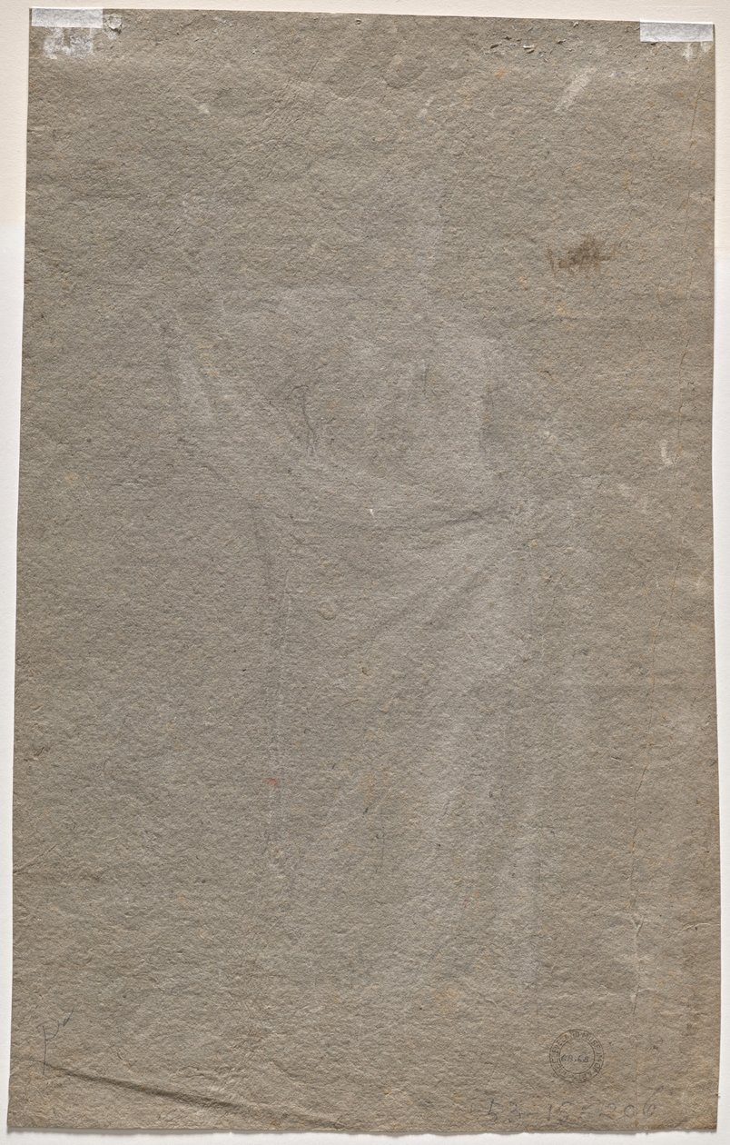 Allegorische Figur (verso) von Anonymous