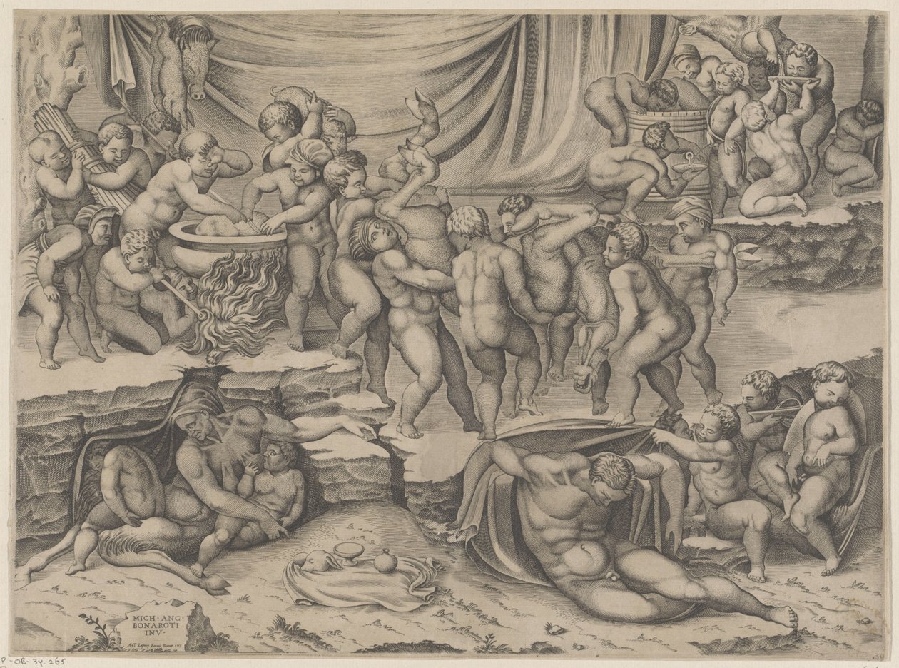 Bacchanal von Anonymous