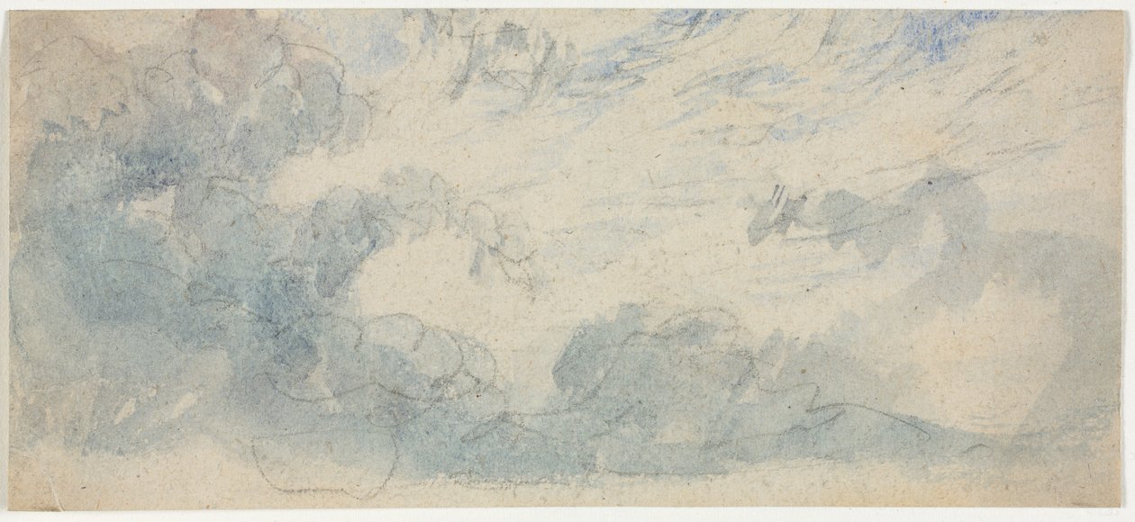 Wolkenstudie von Anonymous