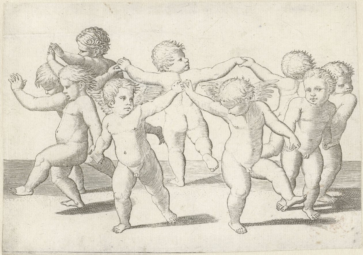 Tanzende Putti von Anonymous