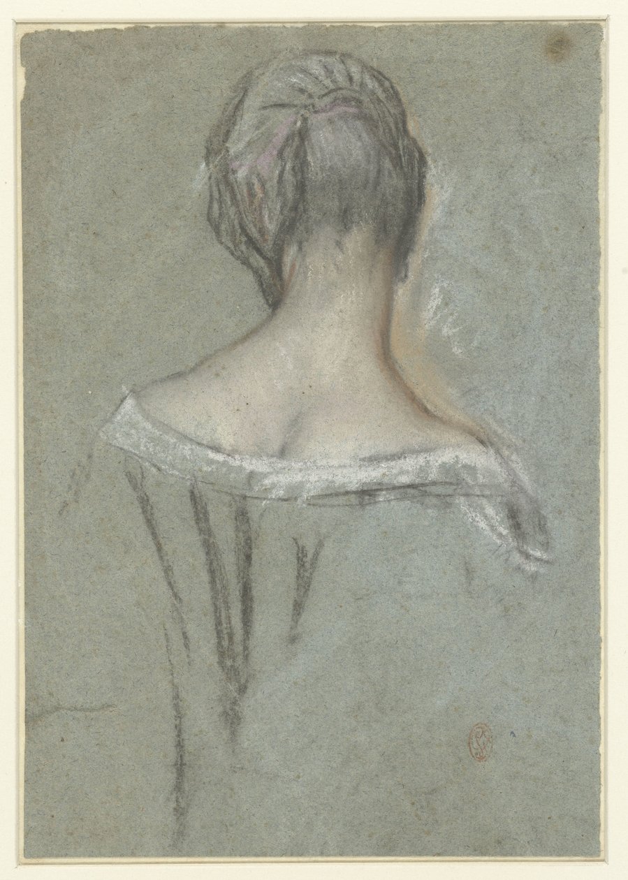 Elegante Dame, von hinten von Anonymous