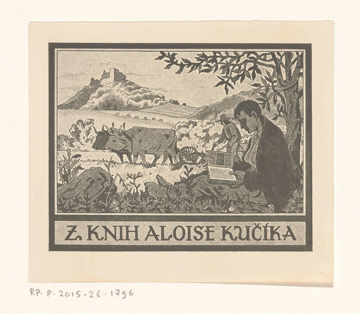 Ex Libris von Aloise Kučika von Anonymous