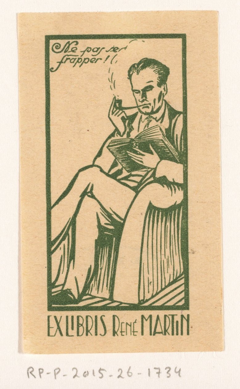 Ex Libris von René Martin von Anonymous