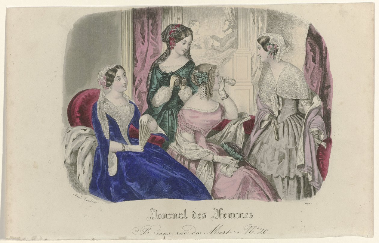 Journal des Femmes, 1840-1851, Pl. 1580 von Anonymous