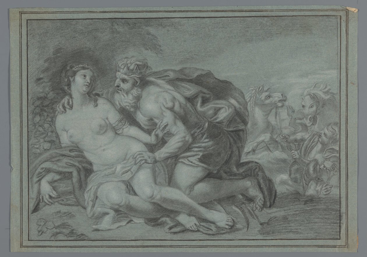 Neptun mit einer Nymphe von Anonymous
