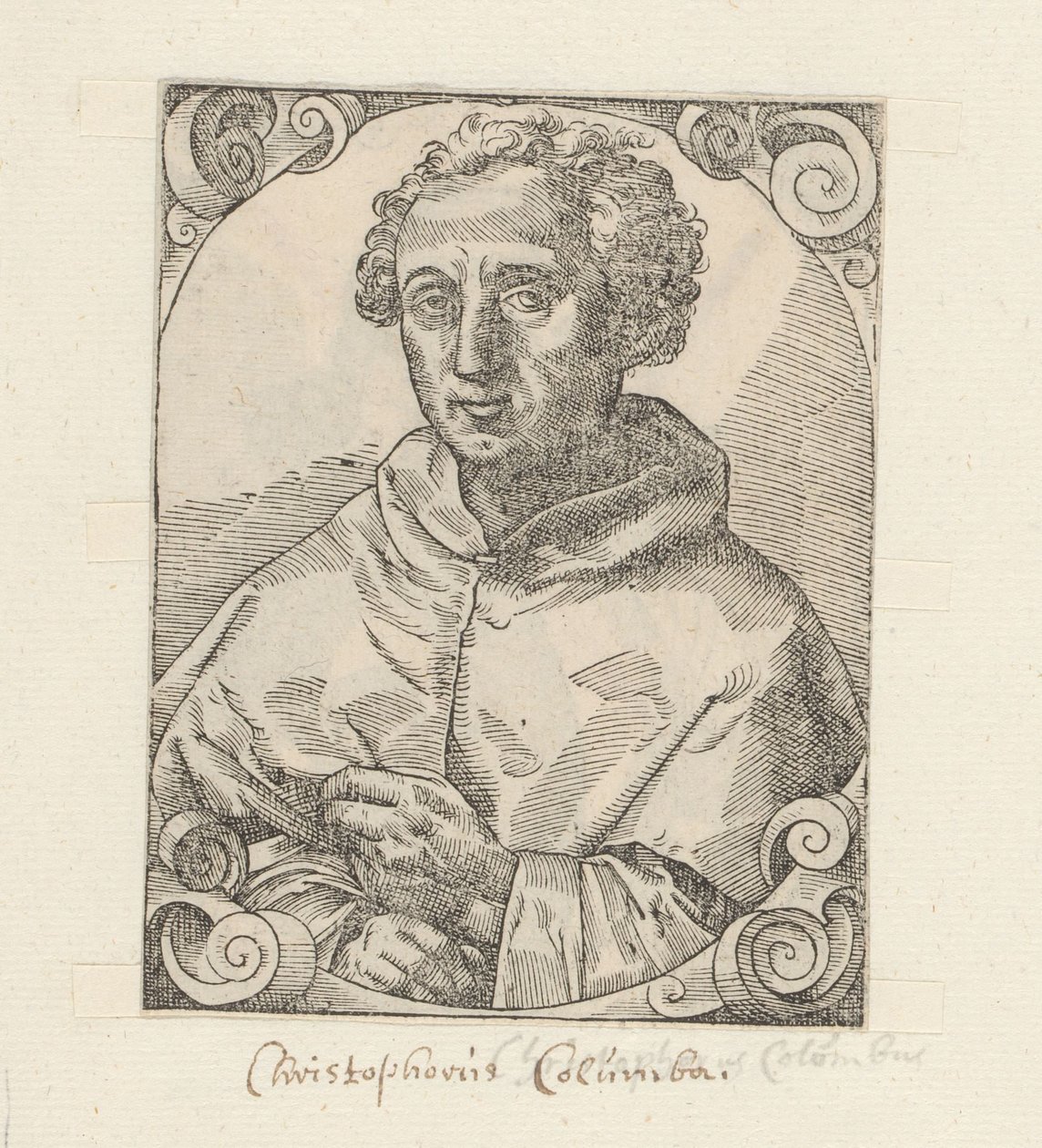 Porträt von Christoph Kolumbus von Anonymous
