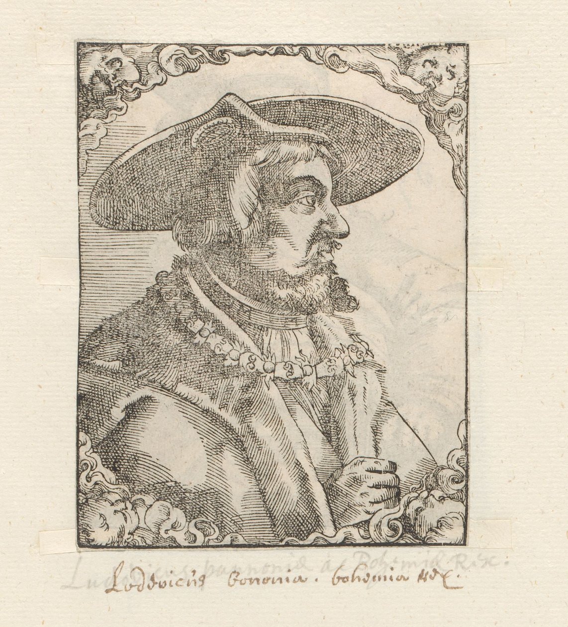 Porträt von Ludwig II. von Ungarn von Anonymous
