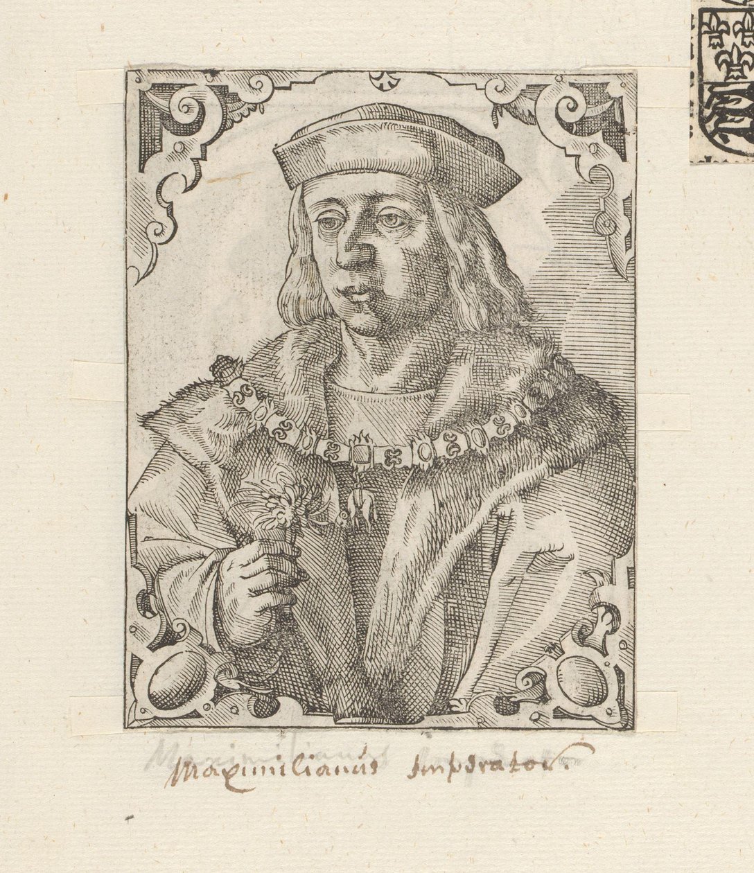 Porträt von Kaiser Maximilian I. von Habsburg von Anonymous
