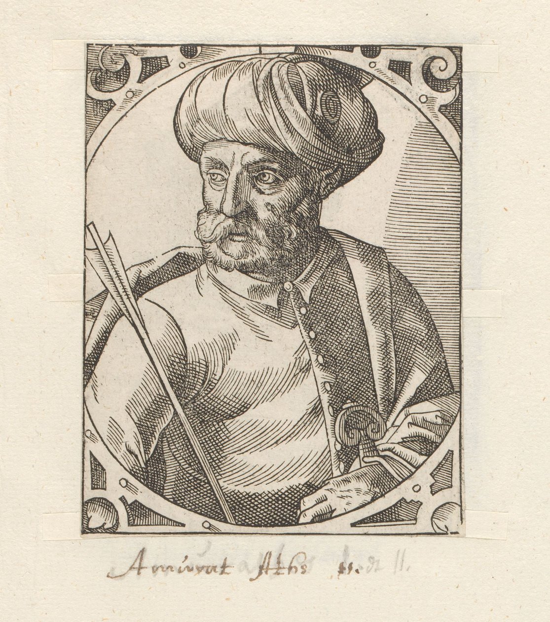 Porträt von Sultan Bayezid II von Anonymous
