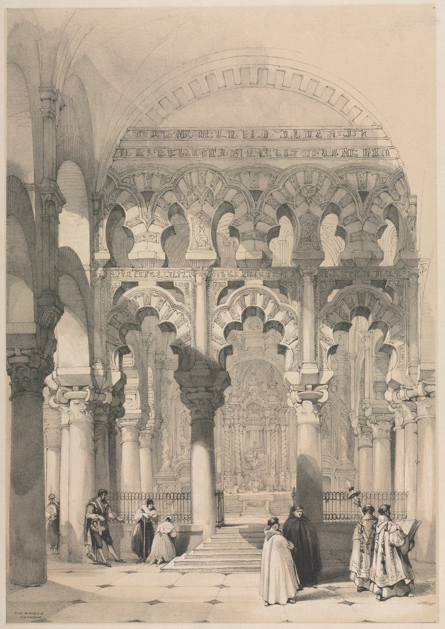 Die Moschee, Cordova von Anonymous