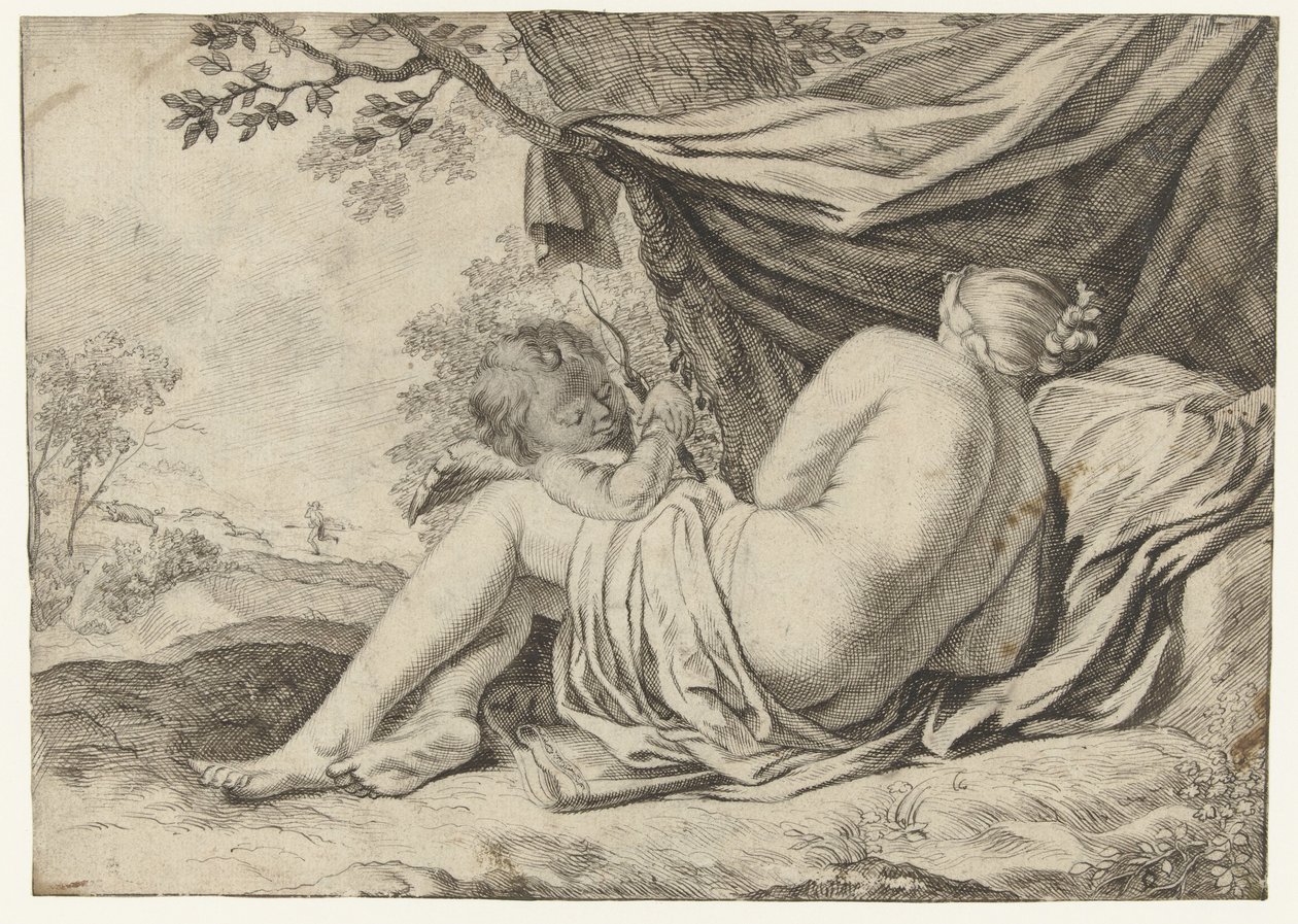 Venus und Cupido von Anonymous