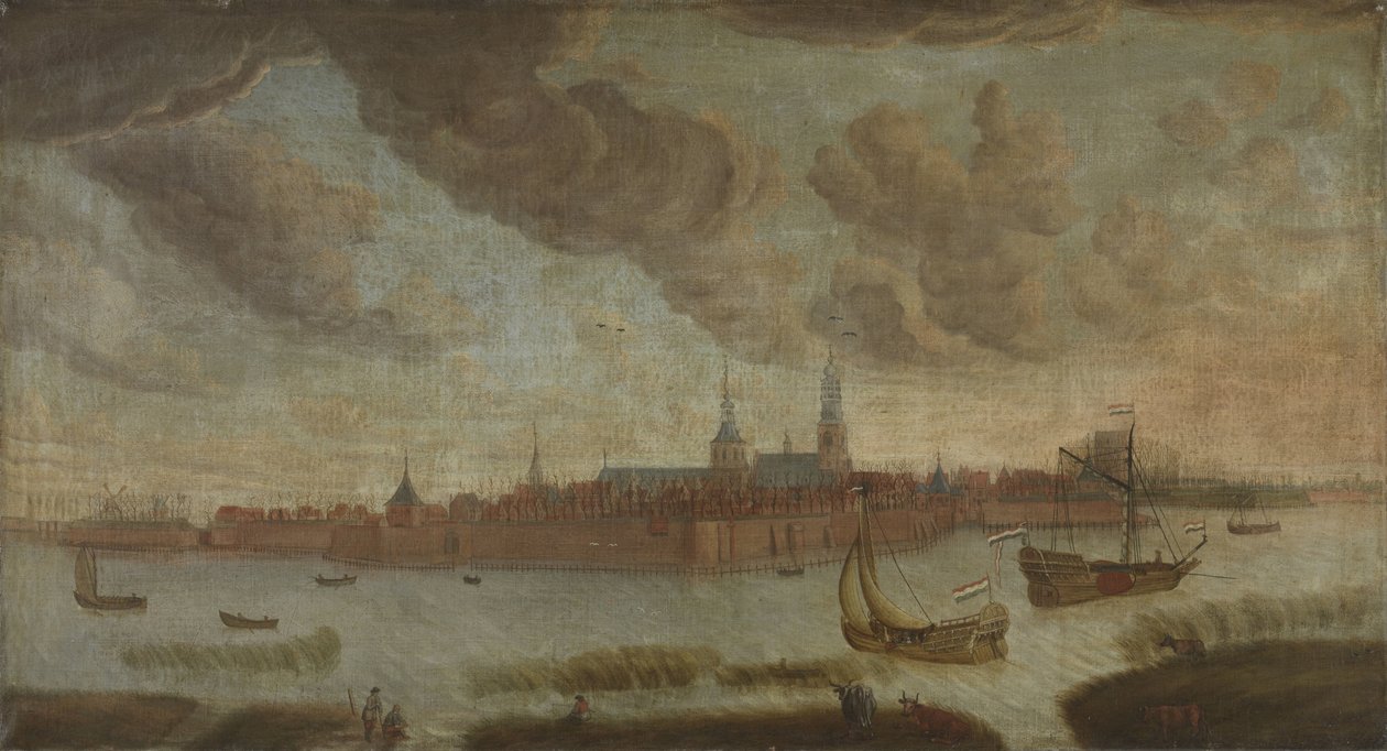 Ansicht von Heusden von Anonymous