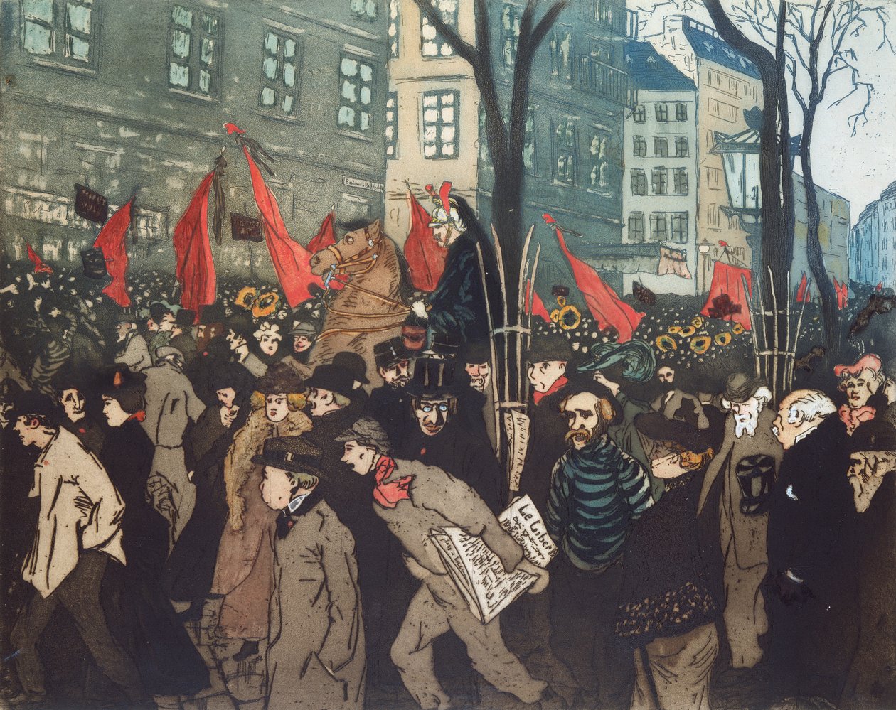 Beerdigung von Clemence Louise Michel, 22. Januar von Anonymous Anonymous