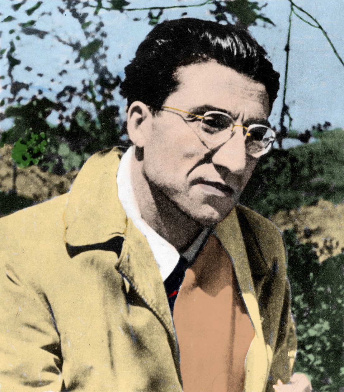 Porträt von Cesare Pavese von Anonymous Anonymous