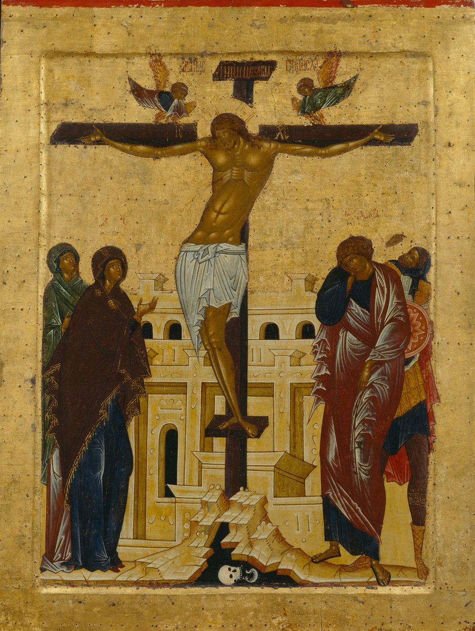 Die Kreuzigung von Anonymous Russian icon painter