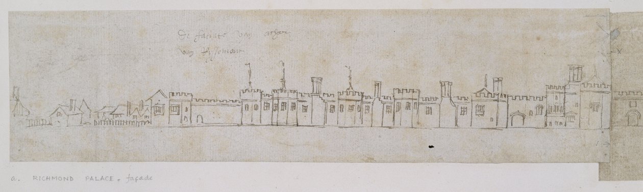 Richmond Palace, Fassade von Anthonie Jacobus van Wyngaerdt