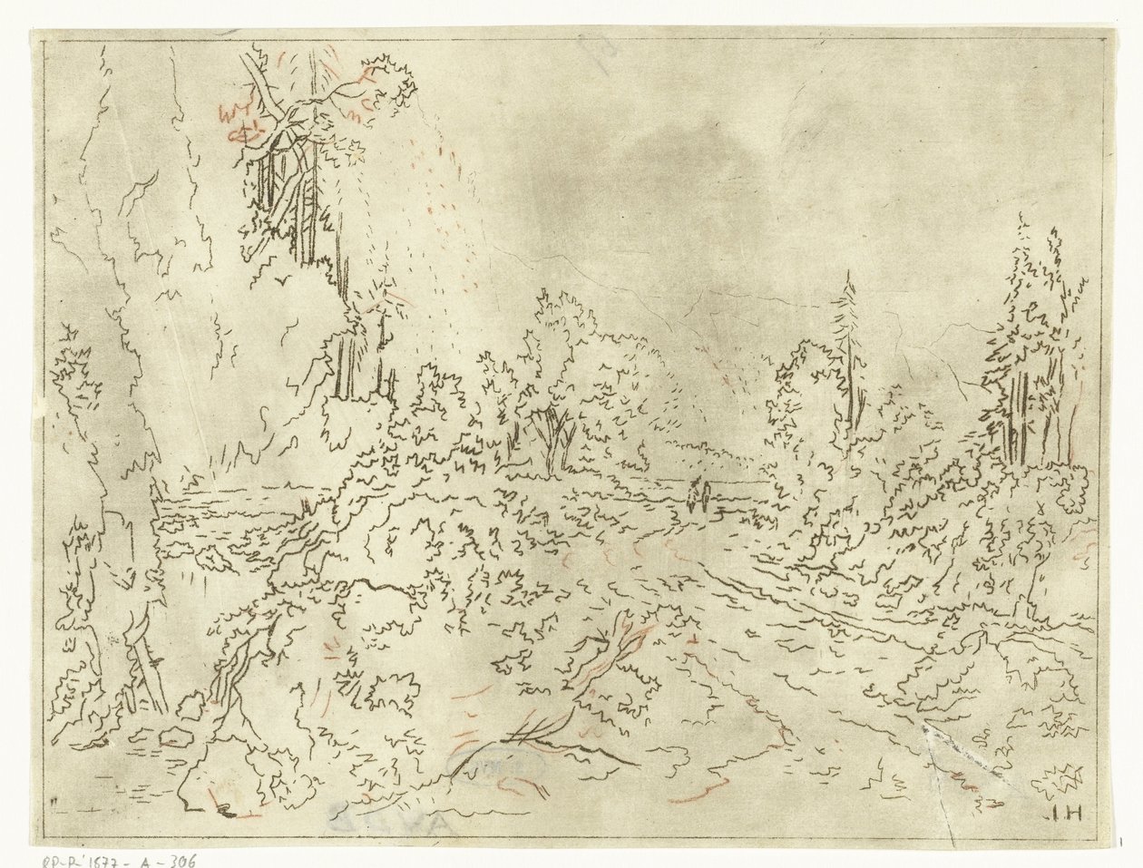 Berglandschaft von Anthonie van den Bos