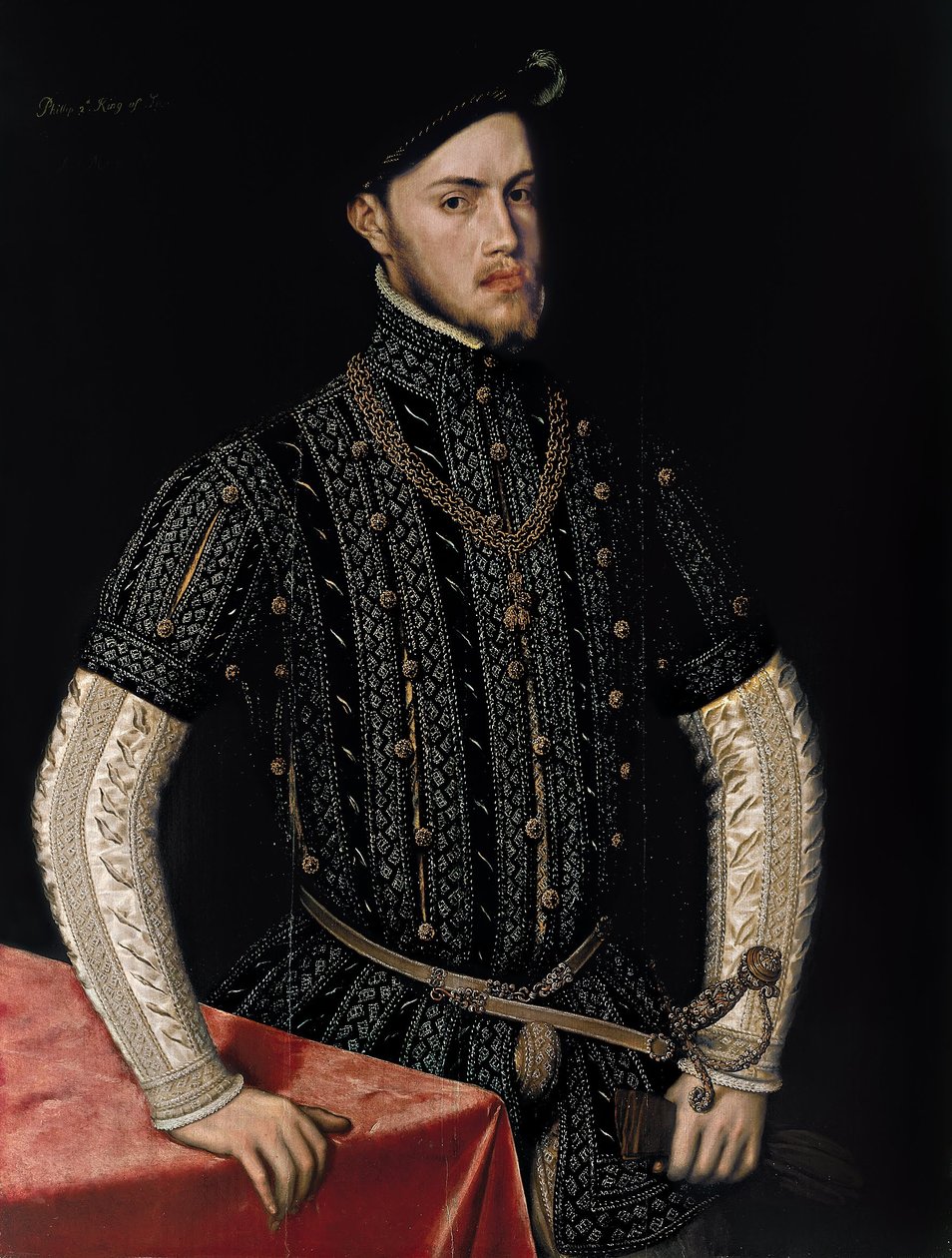Porträt von Philipp II. von Anthonis Mor