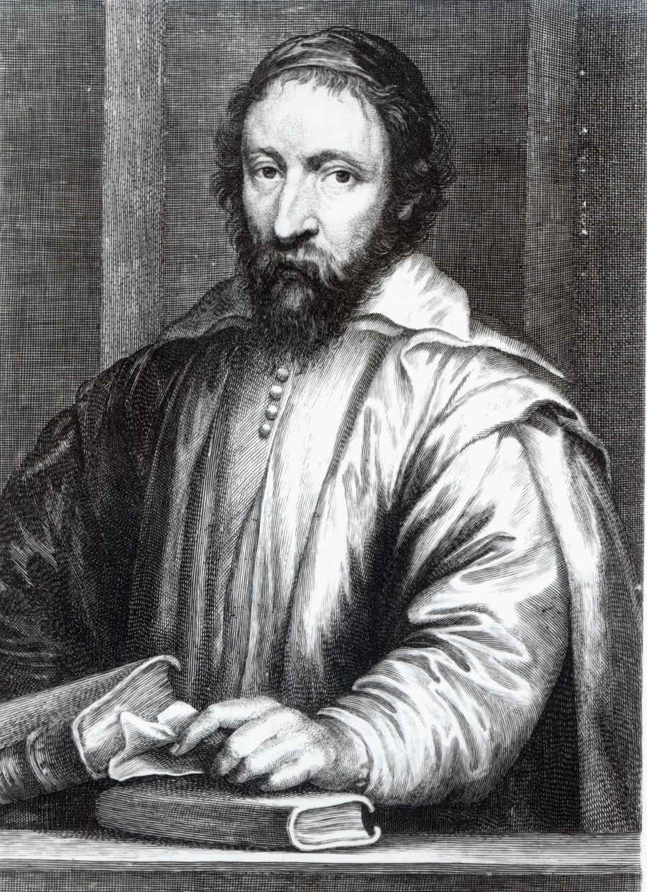 Nicolas Claude Fabri de Peiresc, graviert von Martin van den Enden von Anthony van Dyck