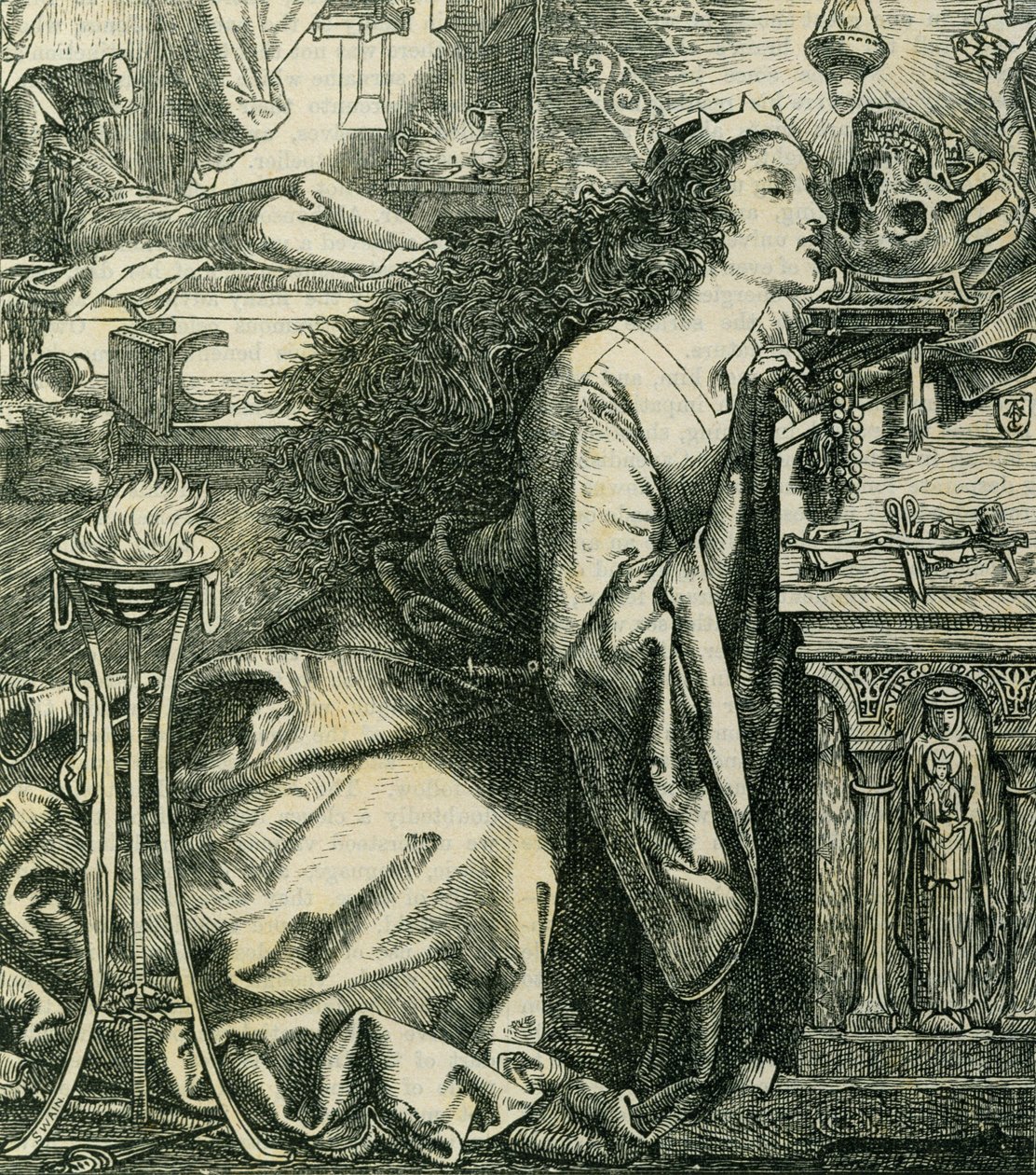 Rosamund, Königin der Langobarden von Anthony Frederick Augustus Sandys