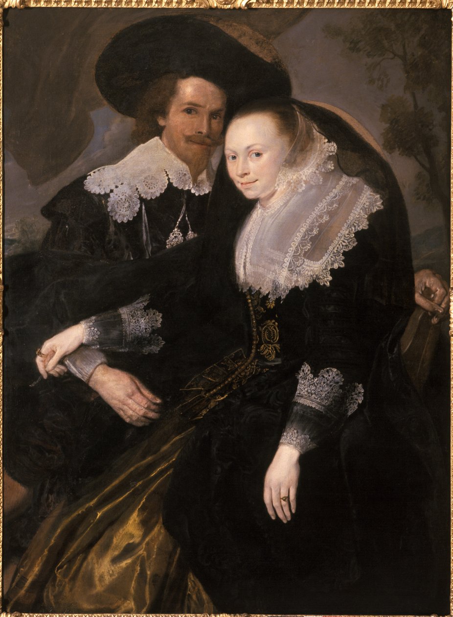 Doppelporträt, ca. 1630 von Anthony van Dyck