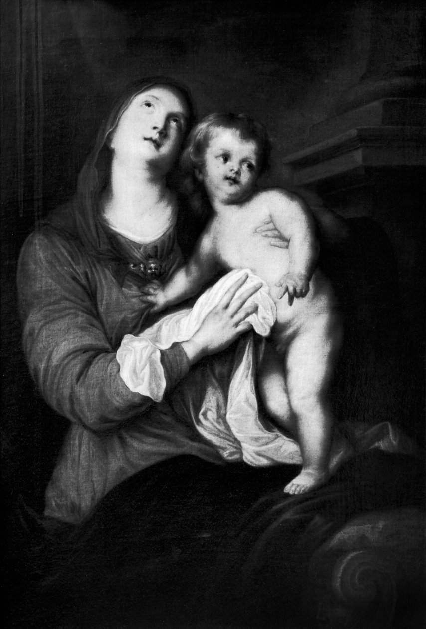 Madonna mit Kind von Anthony van Dyck