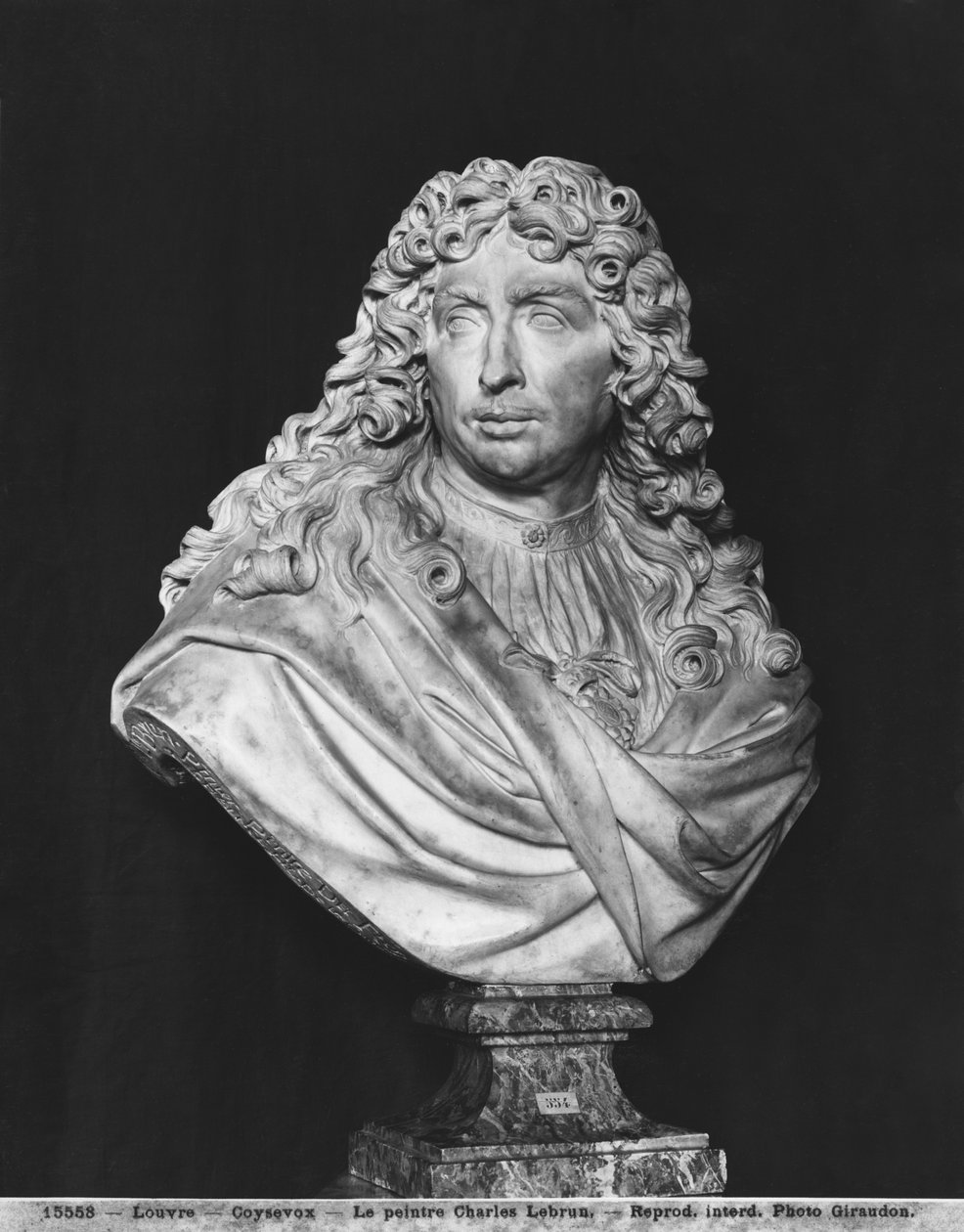 Büste von Charles Le Brun, 1679 (Marmor) von Antoine Coysevox