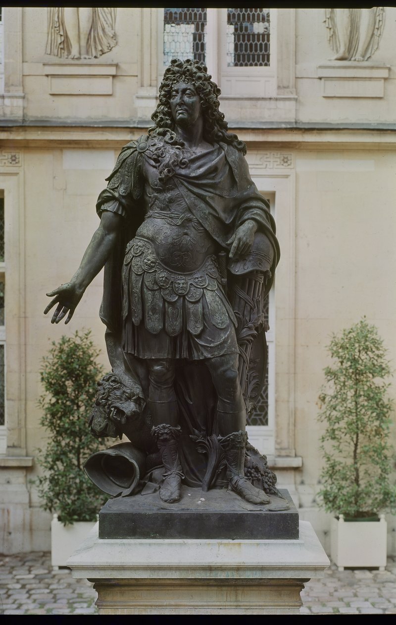 Statue von Ludwig XIV. (1638-1715) von Antoine Coysevox